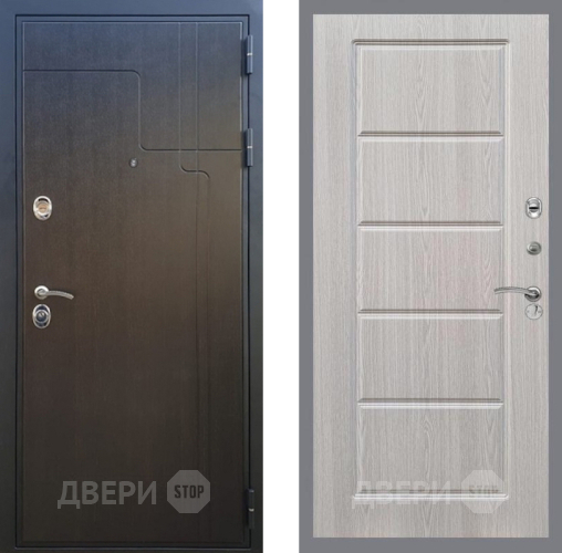 Входная металлическая Дверь Рекс (REX) Премиум-246 FL-39 Беленый дуб в Можайске