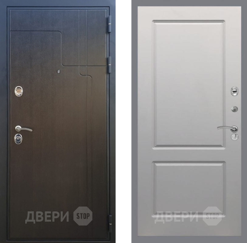 Входная металлическая Дверь Рекс (REX) Премиум-246 FL-117 Грей софт в Можайске