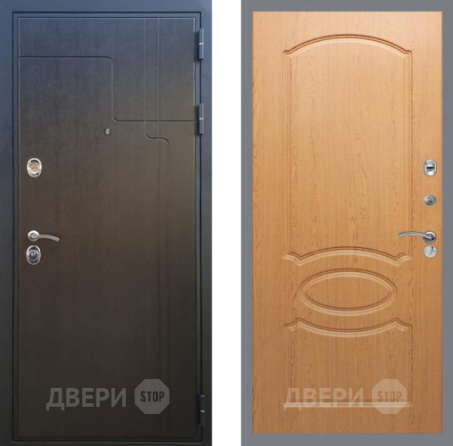 Входная металлическая Дверь Рекс (REX) Премиум-246 FL-128 Дуб в Можайске