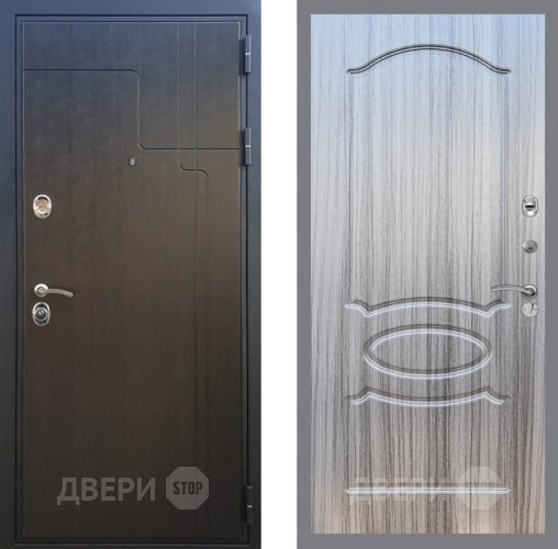 Входная металлическая Дверь Рекс (REX) Премиум-246 FL-128 Сандал грей в Можайске