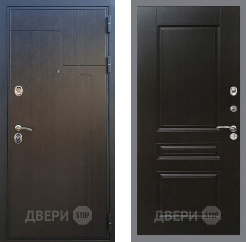 Входная металлическая Дверь Рекс (REX) Премиум-246 FL-243 Венге в Можайске