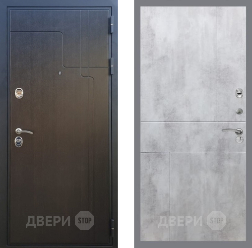 Входная металлическая Дверь Рекс (REX) Премиум-246 FL-290 Бетон светлый в Можайске