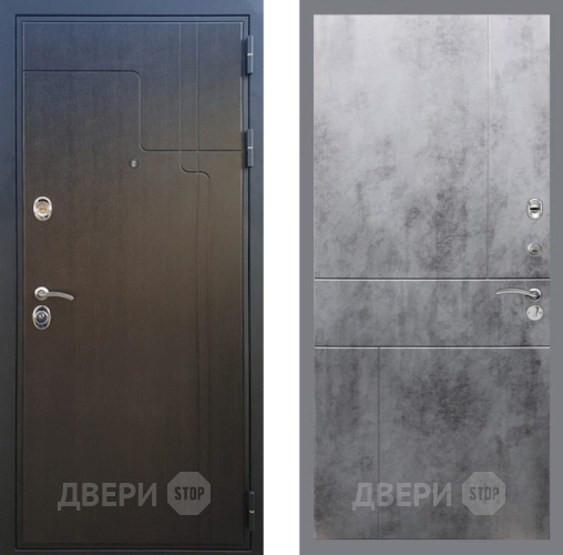 Входная металлическая Дверь Рекс (REX) Премиум-246 FL-290 Бетон темный в Можайске