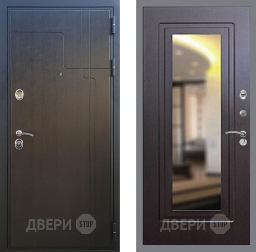 Входная металлическая Дверь Рекс (REX) Премиум-246 FLZ-120 Венге в Можайске