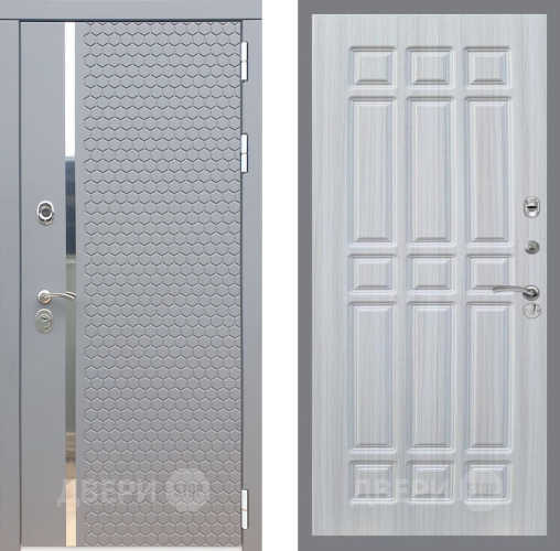 Входная металлическая Дверь Рекс (REX) 24 FL-33 Сандал белый в Можайске