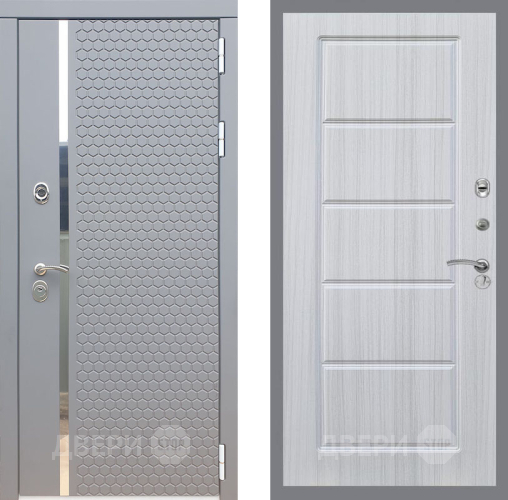 Входная металлическая Дверь Рекс (REX) 24 FL-39 Сандал белый в Можайске