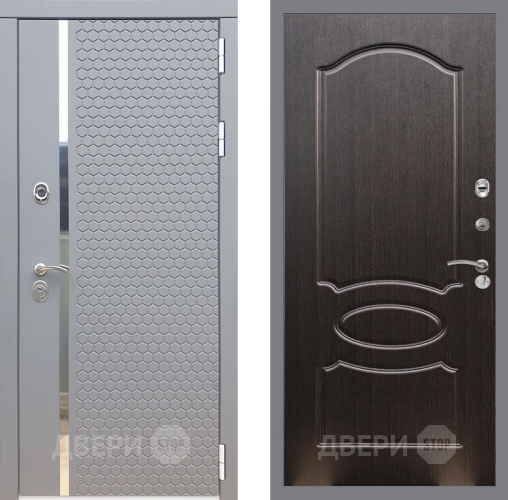 Входная металлическая Дверь Рекс (REX) 24 FL-128 Венге светлый в Можайске