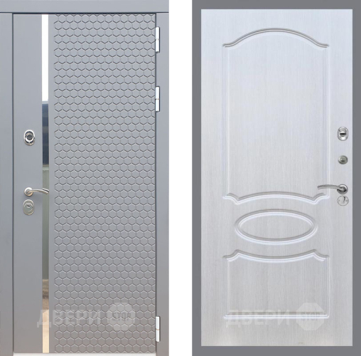 Входная металлическая Дверь Рекс (REX) 24 FL-128 Лиственница беж в Можайске