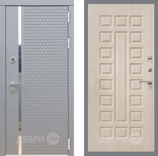 Входная металлическая Дверь Рекс (REX) 24 FL-183 Беленый дуб в Можайске