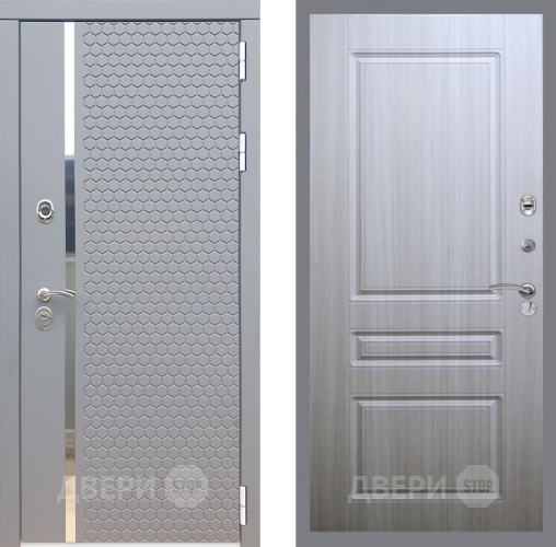 Входная металлическая Дверь Рекс (REX) 24 FL-243 Сандал белый в Можайске