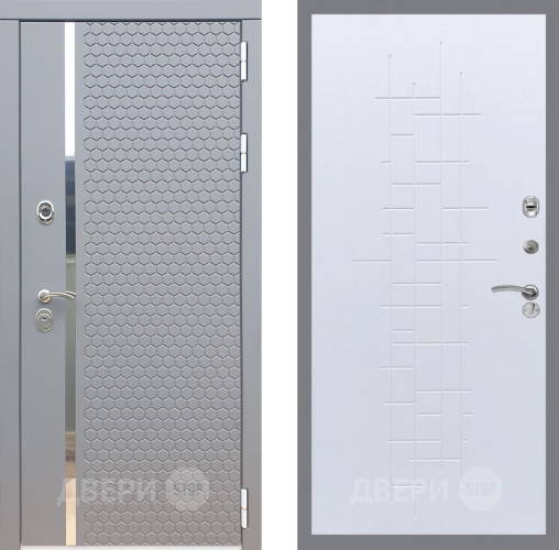 Входная металлическая Дверь Рекс (REX) 24 FL-289 Белый ясень в Можайске