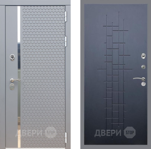 Входная металлическая Дверь Рекс (REX) 24 FL-289 Ясень черный в Можайске