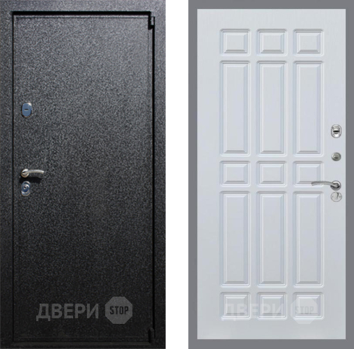 Входная металлическая Дверь Рекс (REX) 3 FL-33 Белый ясень в Можайске