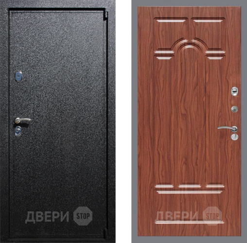 Входная металлическая Дверь Рекс (REX) 3 FL-58 орех тисненый в Можайске