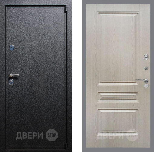 Входная металлическая Дверь Рекс (REX) 3 FL-243 Беленый дуб в Можайске
