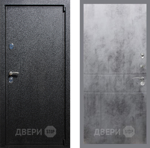 Входная металлическая Дверь Рекс (REX) 3 FL-290 Бетон темный в Можайске