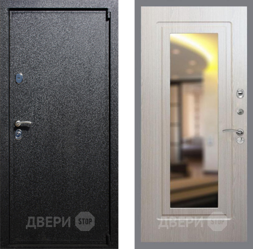 Входная металлическая Дверь Рекс (REX) 3 FLZ-120 Беленый дуб в Можайске