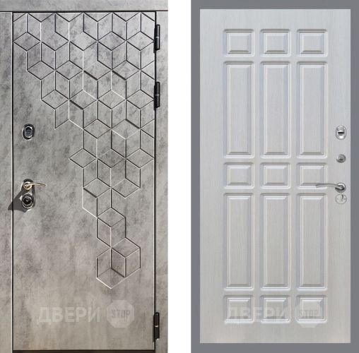 Входная металлическая Дверь Рекс (REX) 23 FL-33 Лиственница беж в Можайске