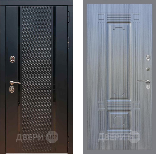Входная металлическая Дверь Рекс (REX) 25 FL-2 Сандал грей в Можайске