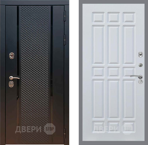 Входная металлическая Дверь Рекс (REX) 25 FL-33 Белый ясень в Можайске