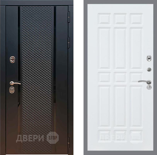 Входная металлическая Дверь Рекс (REX) 25 FL-33 Силк Сноу в Можайске