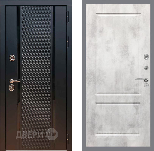 Входная металлическая Дверь Рекс (REX) 25 FL-117 Бетон светлый в Можайске