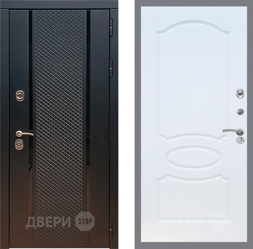 Входная металлическая Дверь Рекс (REX) 25 FL-128 Белый ясень в Можайске