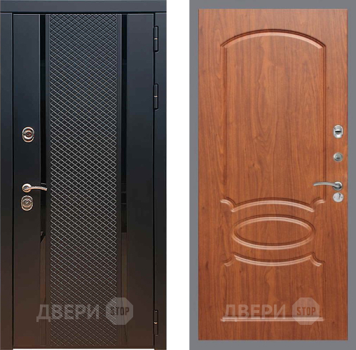 Входная металлическая Дверь Рекс (REX) 25 FL-128 Морёная берёза в Можайске