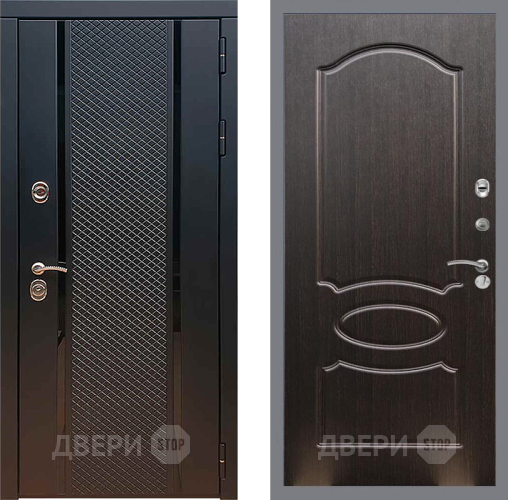 Входная металлическая Дверь Рекс (REX) 25 FL-128 Венге светлый в Можайске