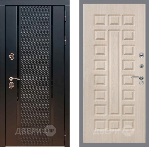 Входная металлическая Дверь Рекс (REX) 25 FL-183 Беленый дуб в Можайске