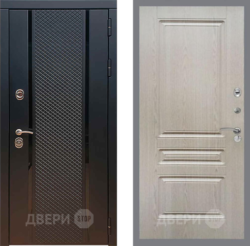 Входная металлическая Дверь Рекс (REX) 25 FL-243 Беленый дуб в Можайске