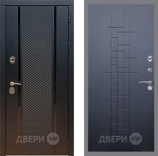Входная металлическая Дверь Рекс (REX) 25 FL-289 Ясень черный в Можайске