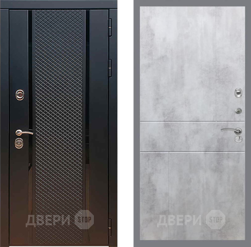 Входная металлическая Дверь Рекс (REX) 25 FL-290 Бетон светлый в Можайске