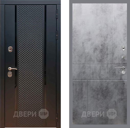 Входная металлическая Дверь Рекс (REX) 25 FL-290 Бетон темный в Можайске