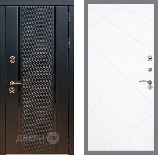 Входная металлическая Дверь Рекс (REX) 25 FL-291 Силк Сноу в Можайске