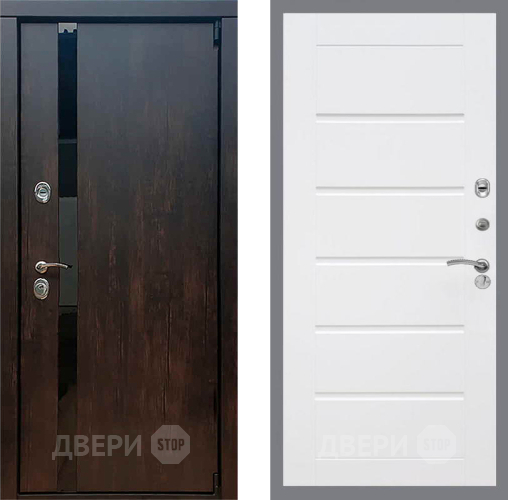 Входная металлическая Дверь Рекс (REX) 26 Сити Белый ясень в Можайске