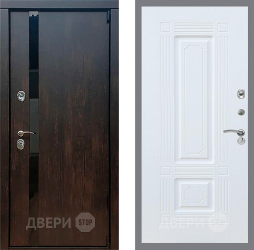 Входная металлическая Дверь Рекс (REX) 26 FL-2 Силк Сноу в Можайске
