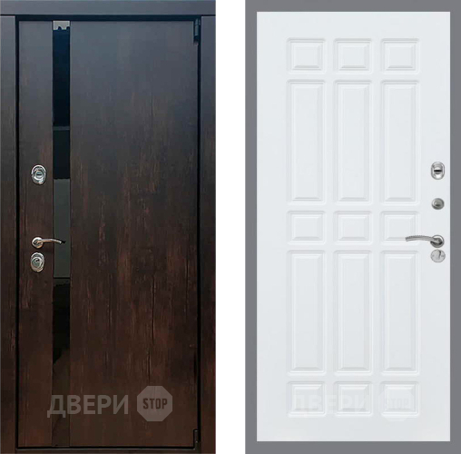 Входная металлическая Дверь Рекс (REX) 26 FL-33 Силк Сноу в Можайске