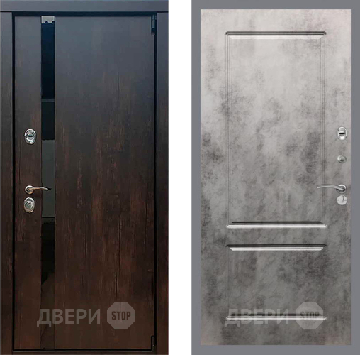 Входная металлическая Дверь Рекс (REX) 26 FL-117 Бетон темный в Можайске