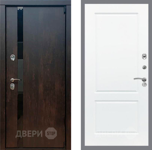 Входная металлическая Дверь Рекс (REX) 26 FL-117 Силк Сноу в Можайске
