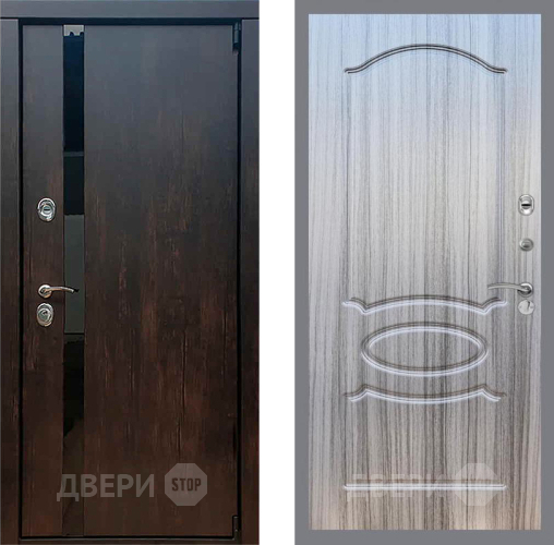 Входная металлическая Дверь Рекс (REX) 26 FL-128 Сандал грей в Можайске