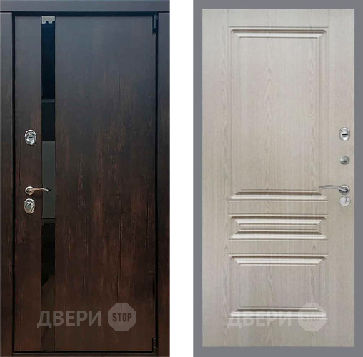 Входная металлическая Дверь Рекс (REX) 26 FL-243 Беленый дуб в Можайске