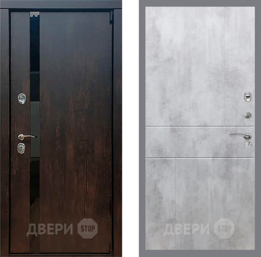Входная металлическая Дверь Рекс (REX) 26 FL-290 Бетон светлый в Можайске