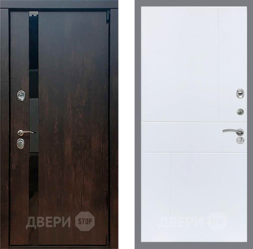 Входная металлическая Дверь Рекс (REX) 26 FL-290 Силк Сноу в Можайске