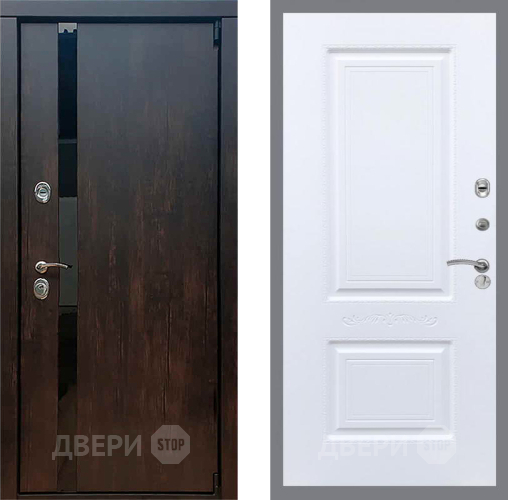 Входная металлическая Дверь Рекс (REX) 26 Смальта Силк Сноу в Можайске