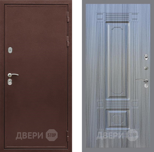 Дверь Рекс (REX) 5 металл 3 мм FL-2 Сандал грей в Можайске