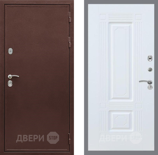 Дверь Рекс (REX) 5 металл 3 мм FL-2 Силк Сноу в Можайске