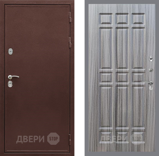 Дверь Рекс (REX) 5 металл 3 мм FL-33 Сандал грей в Можайске