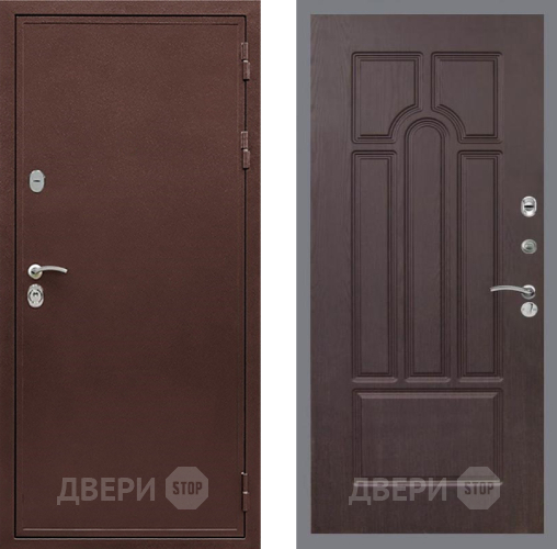 Входная металлическая Дверь Рекс (REX) 5 металл 3 мм FL-58 Венге в Можайске