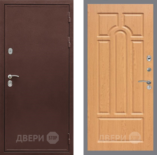 Входная металлическая Дверь Рекс (REX) 5 металл 3 мм FL-58 Дуб в Можайске